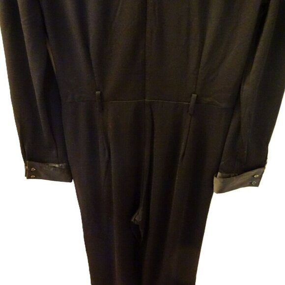 NWOT J. McLaughlin Black Jazz Jumpsuit Pockets Size 6 Pockets Back Zip $328 MSRP - Picture 12 of 13